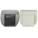 For 2008-2012 Jeep Wrangler Sahara Driver Bottom Seat Cover Gray & Foam Cushion