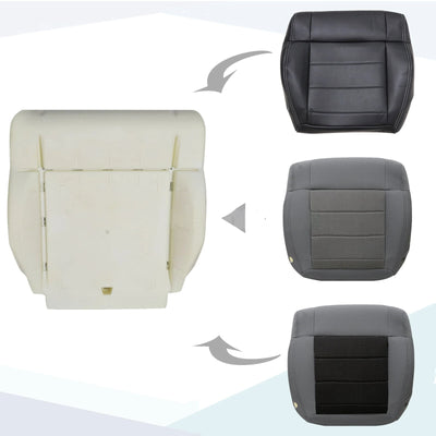 For 2007-2018 Jeep Wrangler Driver / Passenger Bottom Replacement Foam Cushion