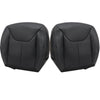 Driver / Passenger Leather Seat Cover Black for Jeep Wrangler Rubicon 2013-2017