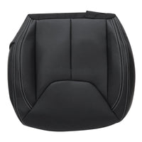 Driver / Passenger Leather Seat Cover Black for Jeep Wrangler Rubicon 2013-2017