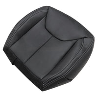 Driver / Passenger Leather Seat Cover Black for Jeep Wrangler Rubicon 2013-2017