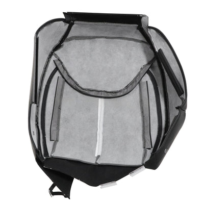 Driver / Passenger Leather Seat Cover Black for Jeep Wrangler Rubicon 2013-2017