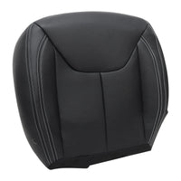 Driver / Passenger Leather Seat Cover Black for Jeep Wrangler Rubicon 2013-2017