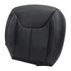 Driver / Passenger Leather Seat Cover Black for Jeep Wrangler Rubicon 2013-2017
