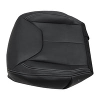 Driver / Passenger Leather Seat Cover Black for Jeep Wrangler Rubicon 2013-2017