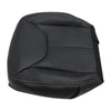 Driver / Passenger Leather Seat Cover Black for Jeep Wrangler Rubicon 2013-2017