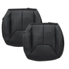 For Jeep Wrangler Rubicon 2013-2017 Driver / Passenger Bottom Seat Cover Leather