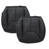 For Jeep Wrangler Rubicon 2013-2017 Driver / Passenger Bottom Seat Cover Leather