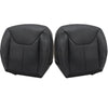 For Jeep Wrangler Rubicon 2013-2017 Driver / Passenger Bottom Seat Cover Leather