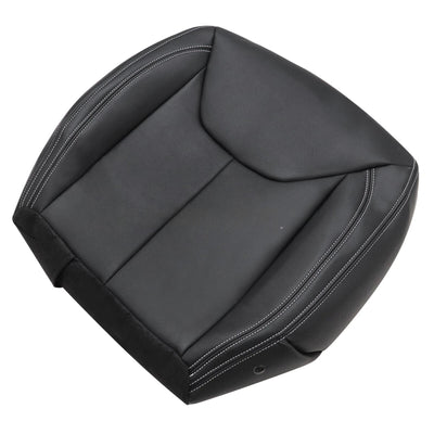 For Jeep Wrangler Rubicon 2013-2017 Driver / Passenger Bottom Seat Cover Leather