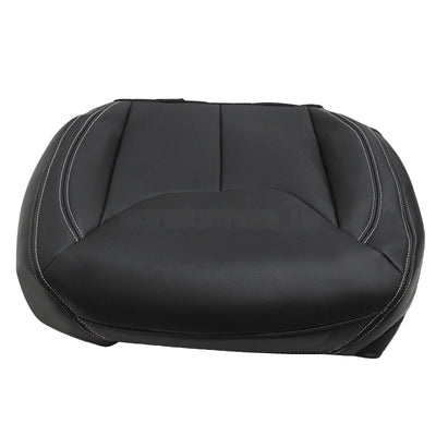 For Jeep Wrangler Rubicon 2013-2017 Driver / Passenger Bottom Seat Cover Leather