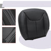 For Jeep Wrangler Rubicon 2013-2017 Driver / Passenger Bottom Seat Cover Leather