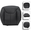 For Jeep Wrangler Rubicon 2013-2017 Driver / Passenger Bottom Seat Cover Leather