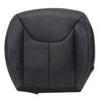 For Jeep Wrangler Rubicon 2013-2017 Driver / Passenger Bottom Seat Cover Leather