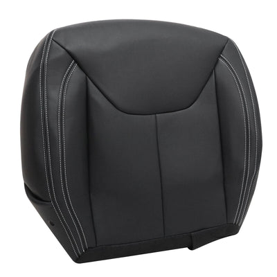 For Jeep Wrangler Rubicon 2013-2017 Driver / Passenger Bottom Seat Cover Leather