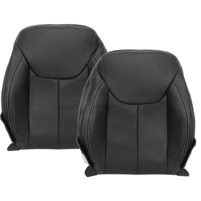 For Jeep Wrangler Rubicon 2013-2017 Driver & Passenger Top Leather Seat Cover