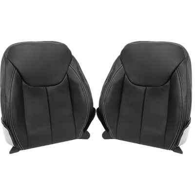 For Jeep Wrangler Rubicon 2013-2017 Driver & Passenger Top Leather Seat Cover
