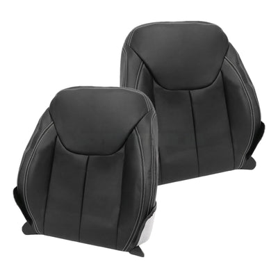 For Jeep Wrangler Rubicon 2013-2017 Driver & Passenger Top Leather Seat Cover