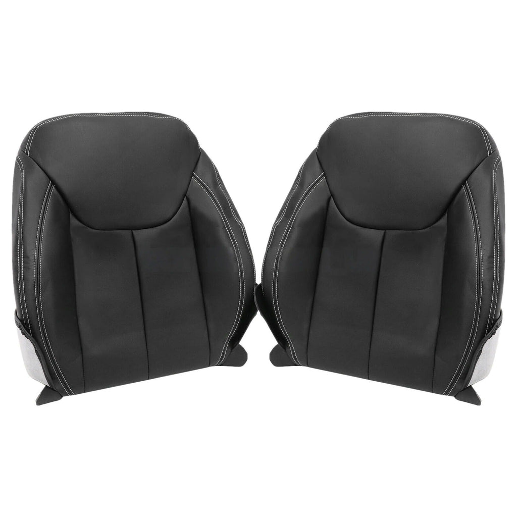 For Jeep Wrangler Rubicon 2013-2017 Driver & Passenger Top Leather Seat Cover