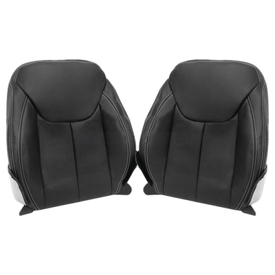 For Jeep Wrangler Rubicon 2013-2017 Driver & Passenger Top Leather Seat Cover