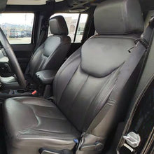 Load image into Gallery viewer, For Jeep Wrangler Rubicon 2013-2017 Driver &amp; Passenger Top Leather Seat Cover