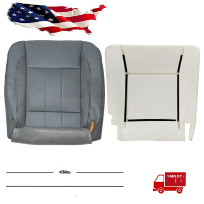 For 2013-18 Dodge Ram 1500 Laramie Driver / Passenger Seat Cover / Foam Cushion