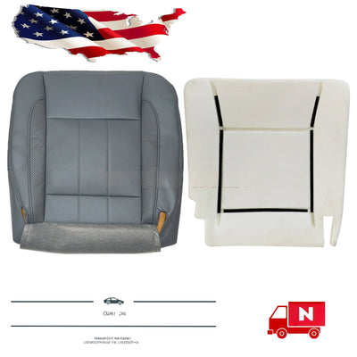 For 2013-18 Dodge Ram 1500 Laramie Driver / Passenger Seat Cover / Foam Cushion