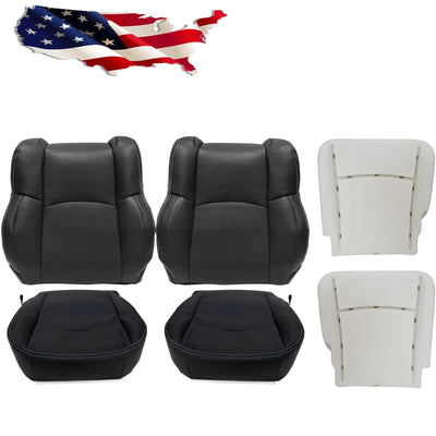 For 2013-18 Dodge Ram 1500 Laramie Driver / Passenger Seat Cover / Foam Cushion