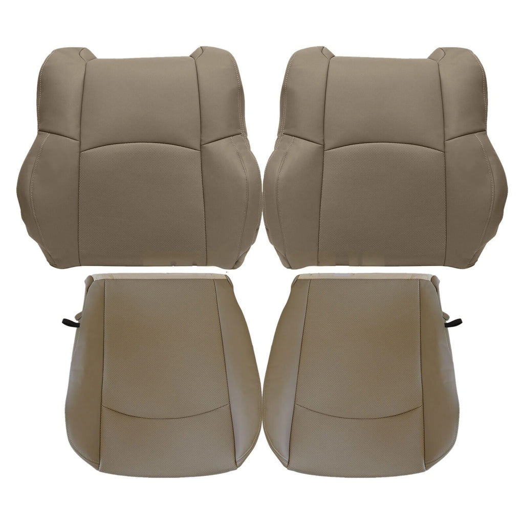 2013-2018 Fits Dodge Ram 1500 2500 Laramie Perf Leather Seat Cover Cover Tan