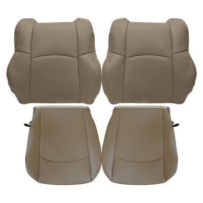 2013-2018 Fits Dodge Ram 1500 2500 Laramie Perf Leather Seat Cover Cover Tan