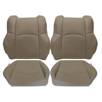 2013-2018 Fits Dodge Ram 1500 2500 Laramie Perf Leather Seat Cover Cover Tan