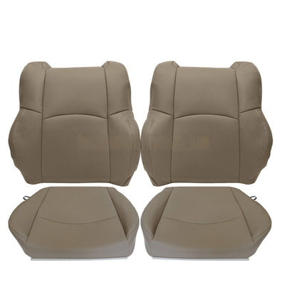2013-2018 Fits Dodge Ram 1500 2500 Laramie Perf Leather Seat Cover Cover Tan