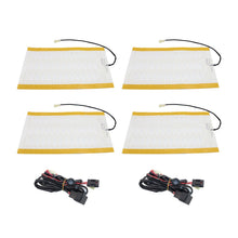 Load image into Gallery viewer, 2 Seats 12V Universal round Switch Seat Heater,Heated Seat Kit,4 Pads