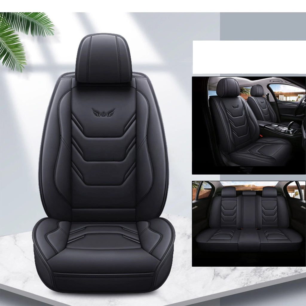 Universal PU Leather 5-Seat for JEEP Wrangler Front & Rear Seat Cover Cushion