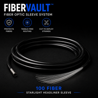 FIBERVAULT™ Fiber Optic Sleeve System | 100 Fiber Starlight Headliner Bundle