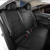 Custom Fit ES 350/ES 250 Car Seat Covers for Lexus ES 350/ES 250 Base,Premium,Luxury 2019 2020 2021 2022 2023 2024 - Full Set,Leather (Black)