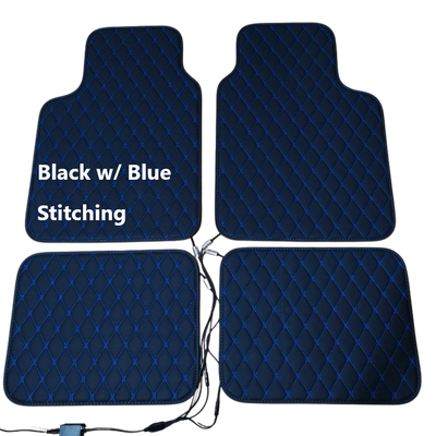 Diamond LED Fiber Optic Floor Mats (4-Piece Set)