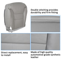 For 1995 1996 1997 1998 1999 Chevy Tahoe Driver Bottom Seat Cover Gray