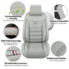 Load image into Gallery viewer, For Hyundai Car Seat Cover 5 Seat Full Set Leather Waterproof Front Rear Cushion