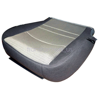2009 to 2012 FITS for Dodge Ram 1500 2500 3500 SLT Cloth Seat Cover Gray