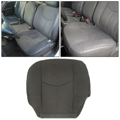 For 2003 2004 2005 2006 GMC Sierra 1500 2500 3500 Replacement Bottom Seat Cover