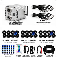 STARLIGHT MATRIX™ ELITE FIBER OPTIC STARLIGHT HEADLINER KIT