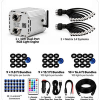STARLIGHT MATRIX™ ELITE FIBER OPTIC STARLIGHT HEADLINER KIT