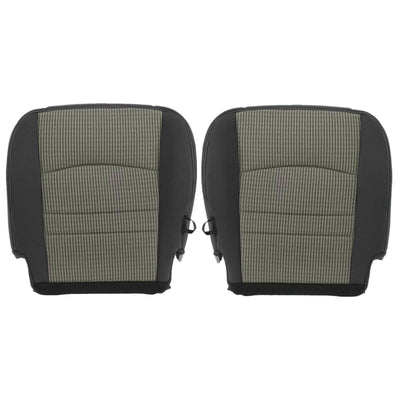 2009 to 2012 FITS for Dodge Ram 1500 2500 3500 SLT Cloth Seat Cover Gray