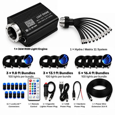 STARLIGHT MATRIX™ ELITE FIBER OPTIC STARLIGHT HEADLINER KIT
