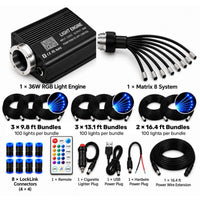 STARLIGHT MATRIX™ ELITE FIBER OPTIC STARLIGHT HEADLINER KIT