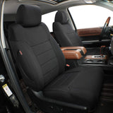 Ram 1500 Seat Covers Full Set,Car Seat Covers Custom Fit for RAM 1500 Quad Cab Tradesman 2019-2025,Car Seat Protector Waterproof,Black Car Seat Cushion Cover for Trucks,Neoprene(Black)