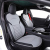 Custom Fit Model X Car Seat Covers for Select Tesla Model X 2020 2021 2022 2023 2024,7 Seats Full Set - Leather (Black)