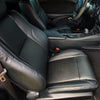 Front Rear Set Leather Seat Covers 18PCS for Dodge Charger Challenger 2015-2021