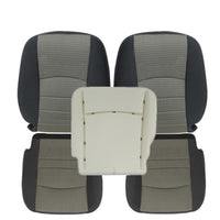 2009 to 2012 FITS for Dodge Ram 1500 2500 3500 SLT Cloth Seat Cover Gray